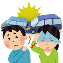 交通事故による怪我、むちうち
